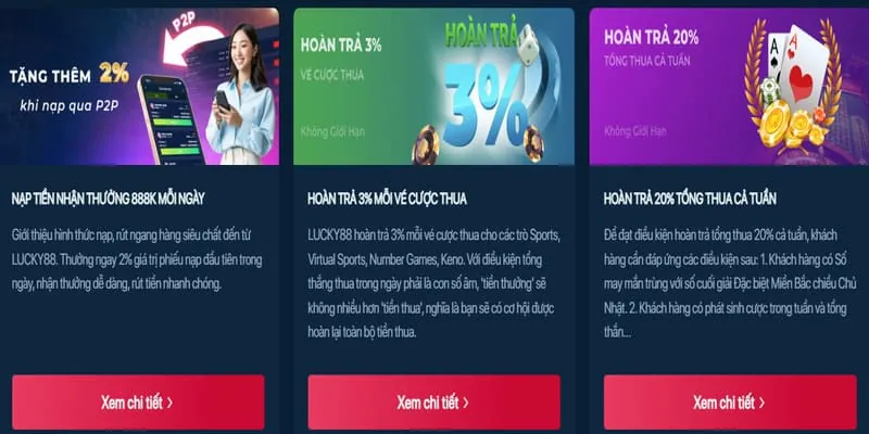 Chương trình hoàn trả cược thể thao hàng tuần tại zb368 casino